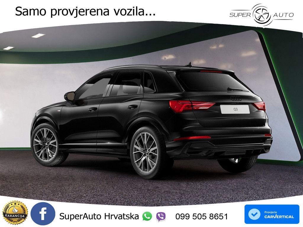 Audi Q3 40 TFSI (190 KS) quattro S tronic S line MATRIX+GR SJED+KAM