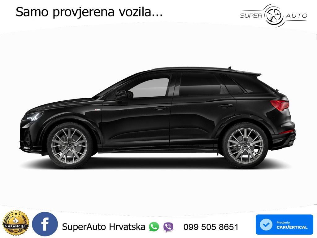 Audi Q3 40 TFSI (190 KS) quattro S tronic S line MATRIX+GR SJED+KAM