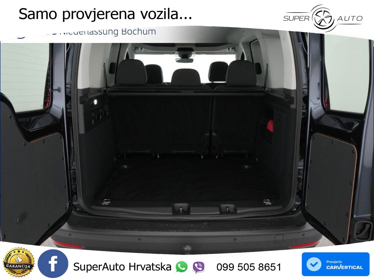 Volkswagen Caddy Basis-Modell AHK Sitzhzg. Klima 5 Jahre ZV 102 KS