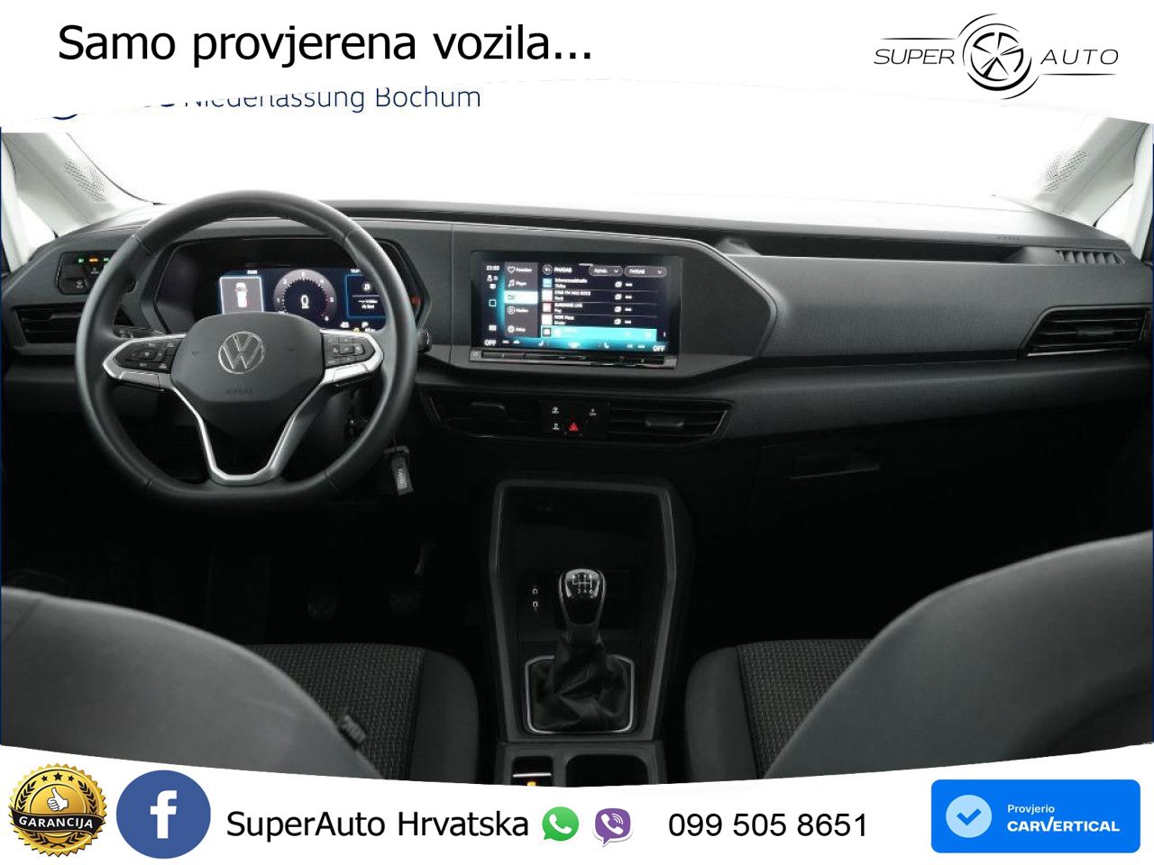 Volkswagen Caddy Basis-Modell AHK Sitzhzg. Klima 5 Jahre ZV 102 KS