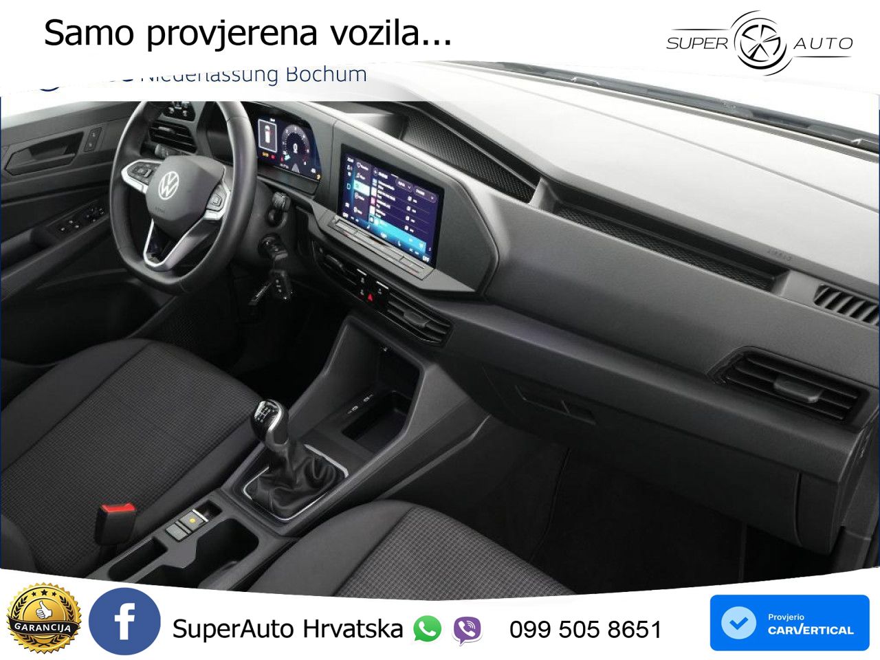 Volkswagen Caddy Basis-Modell AHK Sitzhzg. Klima 5 Jahre ZV 102 KS