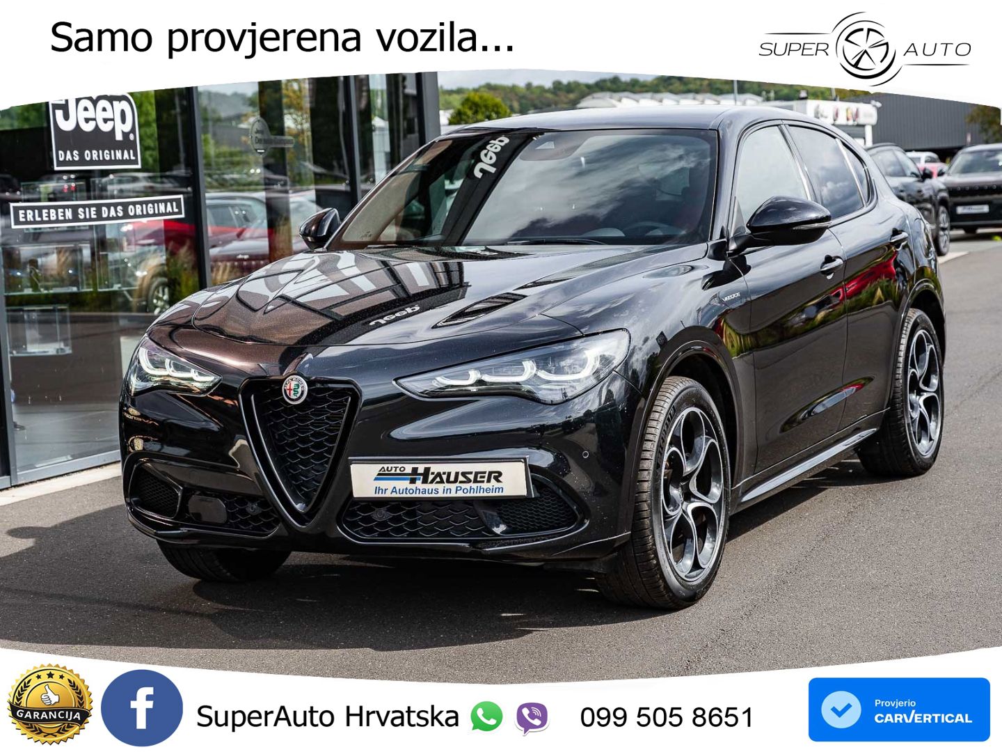 Alfa Romeo Stelvio 2.2 MultiJet II (210 KS) Q4 Automatic LED+GR SJED+ACC