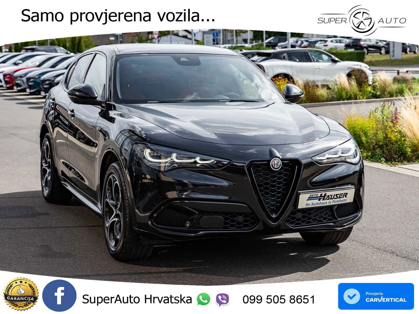 Alfa Romeo Stelvio 2.2 MultiJet II (210 KS) Q4 Automatic LED+GR SJED+ACC