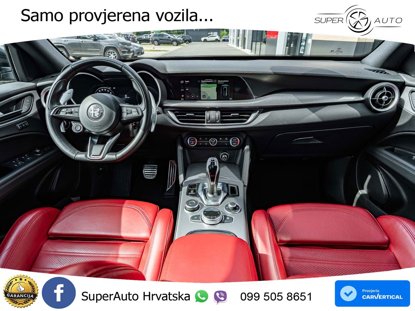 Alfa Romeo Stelvio 2.2 MultiJet II (210 KS) Q4 Automatic LED+GR SJED+ACC