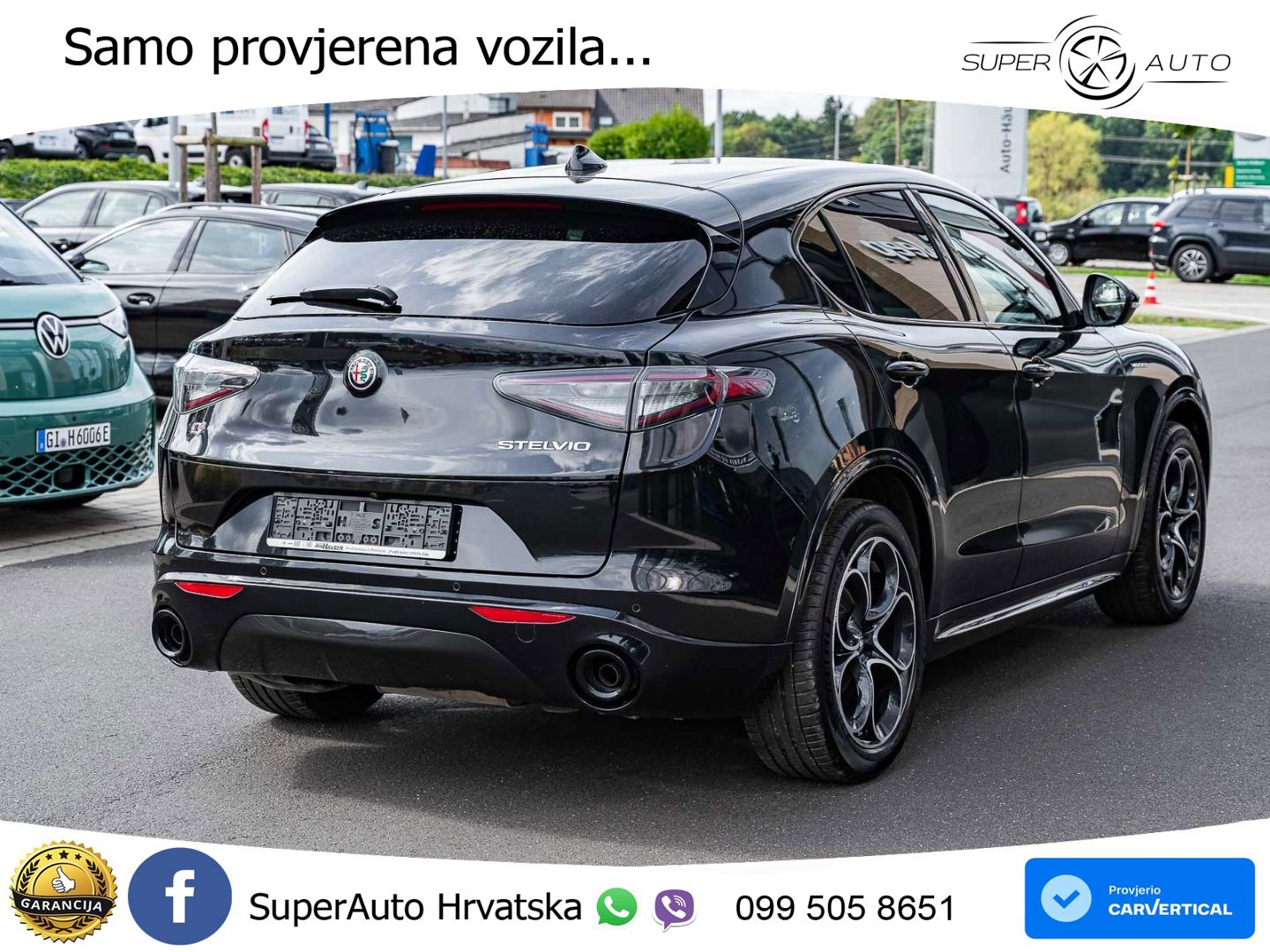 Alfa Romeo Stelvio 2.2 MultiJet II (210 KS) Q4 Automatic LED+GR SJED+ACC