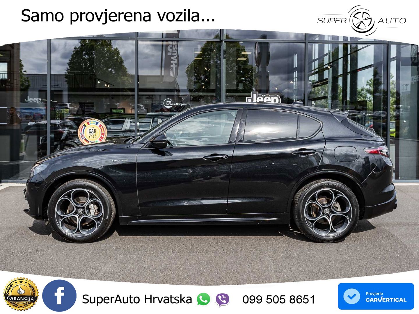 Alfa Romeo Stelvio 2.2 MultiJet II (210 KS) Q4 Automatic LED+GR SJED+ACC