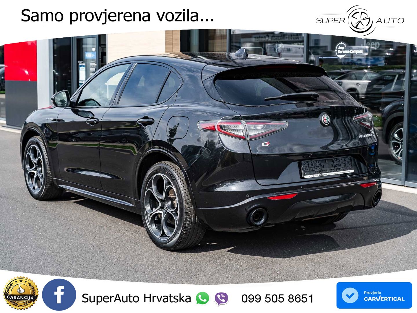 Alfa Romeo Stelvio 2.2 MultiJet II (210 KS) Q4 Automatic LED+GR SJED+ACC