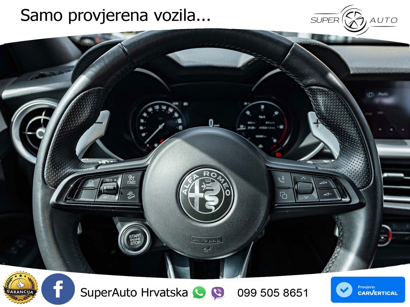 Alfa Romeo Stelvio 2.2 MultiJet II (210 KS) Q4 Automatic LED+GR SJED+ACC
