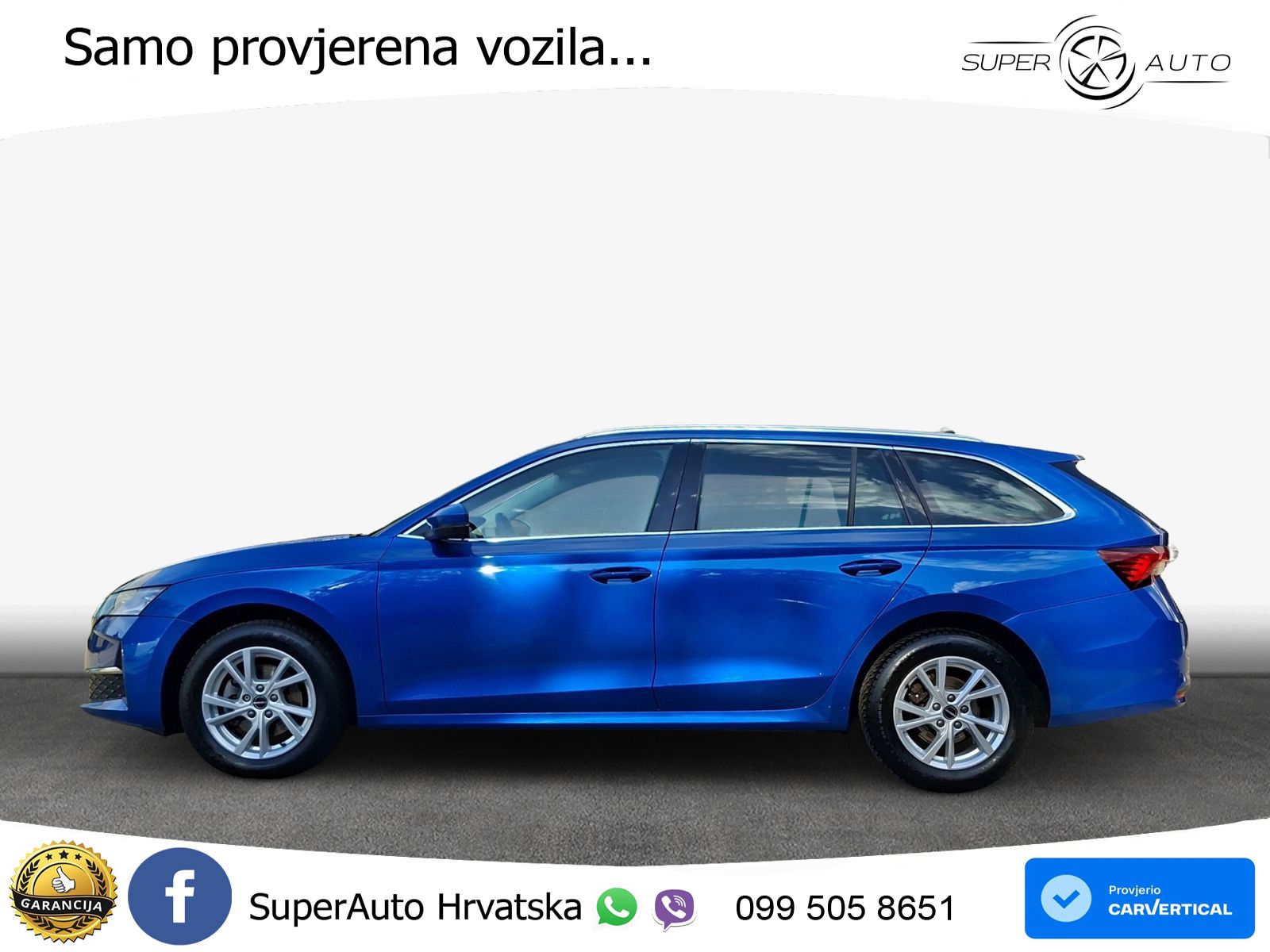 Škoda Octavia Combi 2.0 TDI (150 KS) DSG LED+GR SJED+ACC
