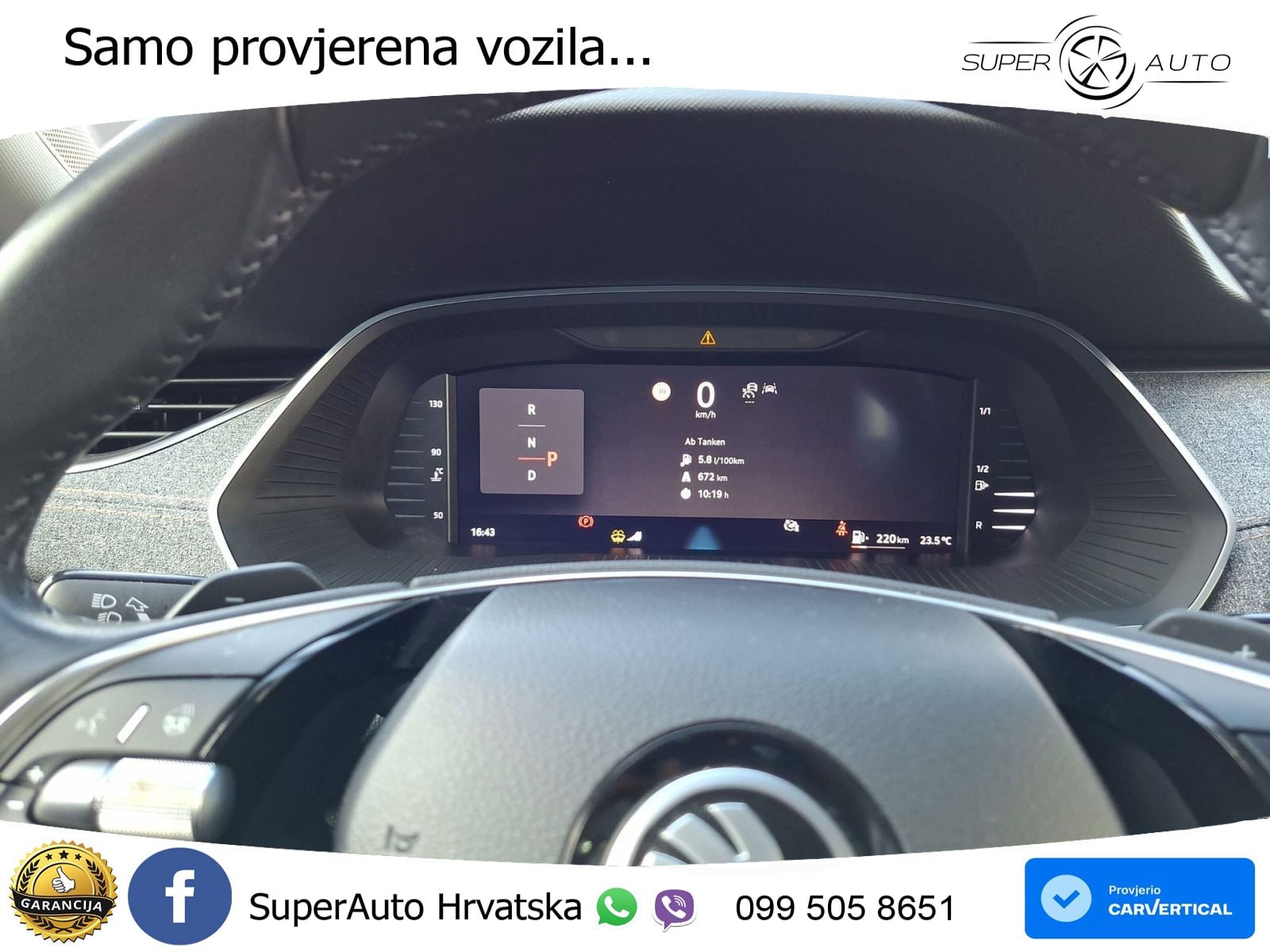 Škoda Octavia Combi 2.0 TDI (150 KS) DSG LED+GR SJED+ACC
