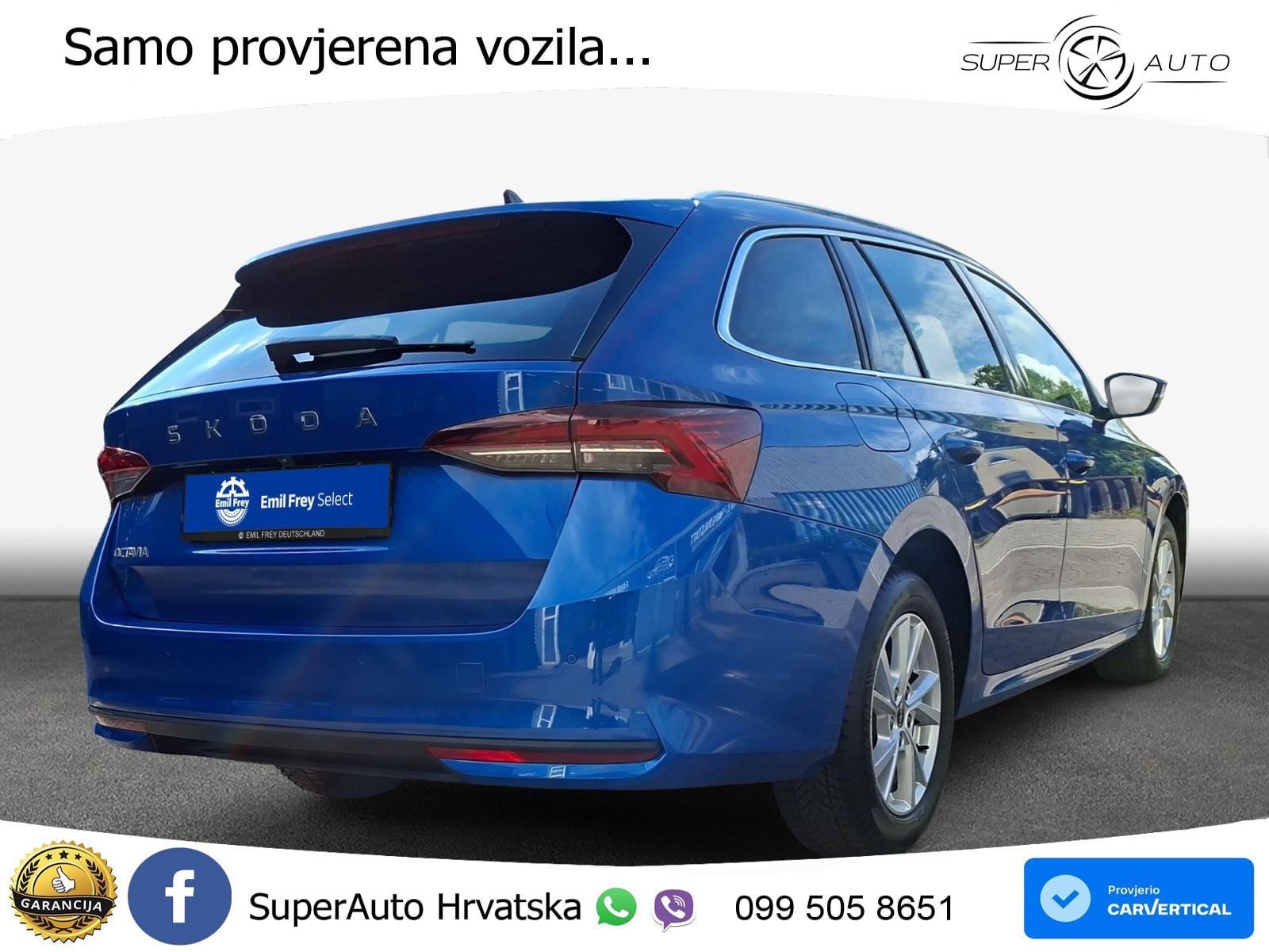 Škoda Octavia Combi 2.0 TDI (150 KS) DSG LED+GR SJED+ACC