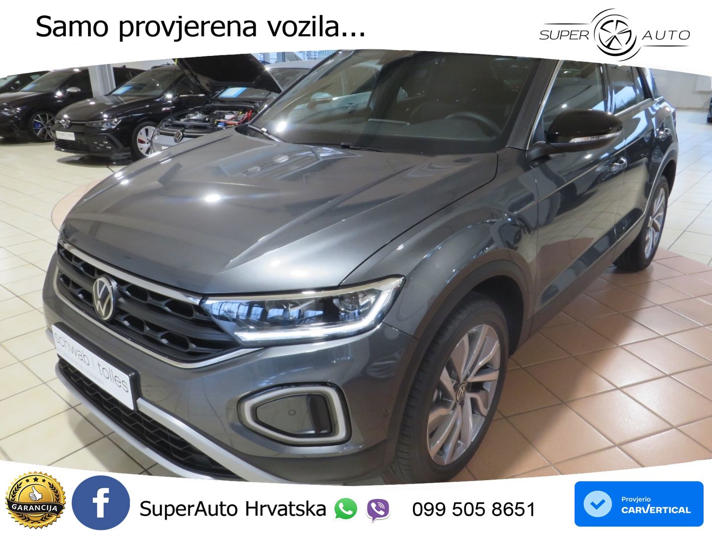 Volkswagen T-Roc 1.5 TSI (150 KS) DSG LED+GR SJED+ACC