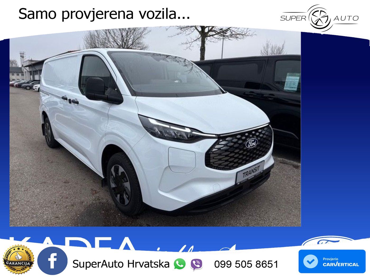Ford E-Transit Custom Kasten Trend 320 L1 AWD NAV*iAC 136 KS