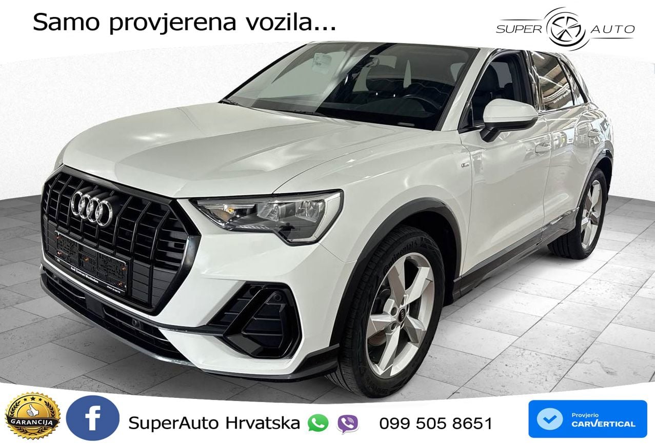 Audi Q3 35 TDI (150 KS) S tronic S line LED+GR SJED+ACC