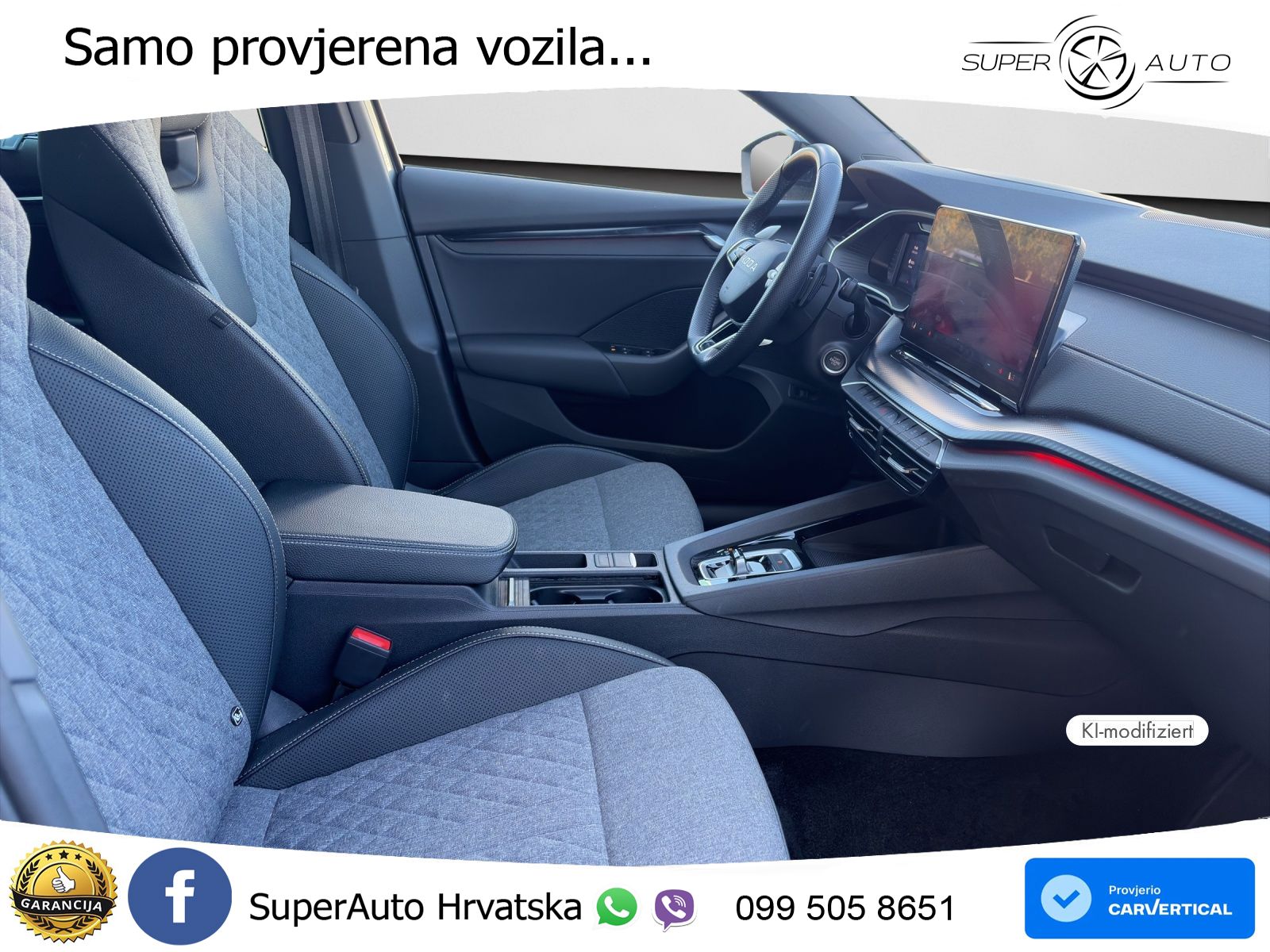Škoda Octavia Combi 2.0 TDI (150 KS) DSG SportLine LED+GR SJED+ACC