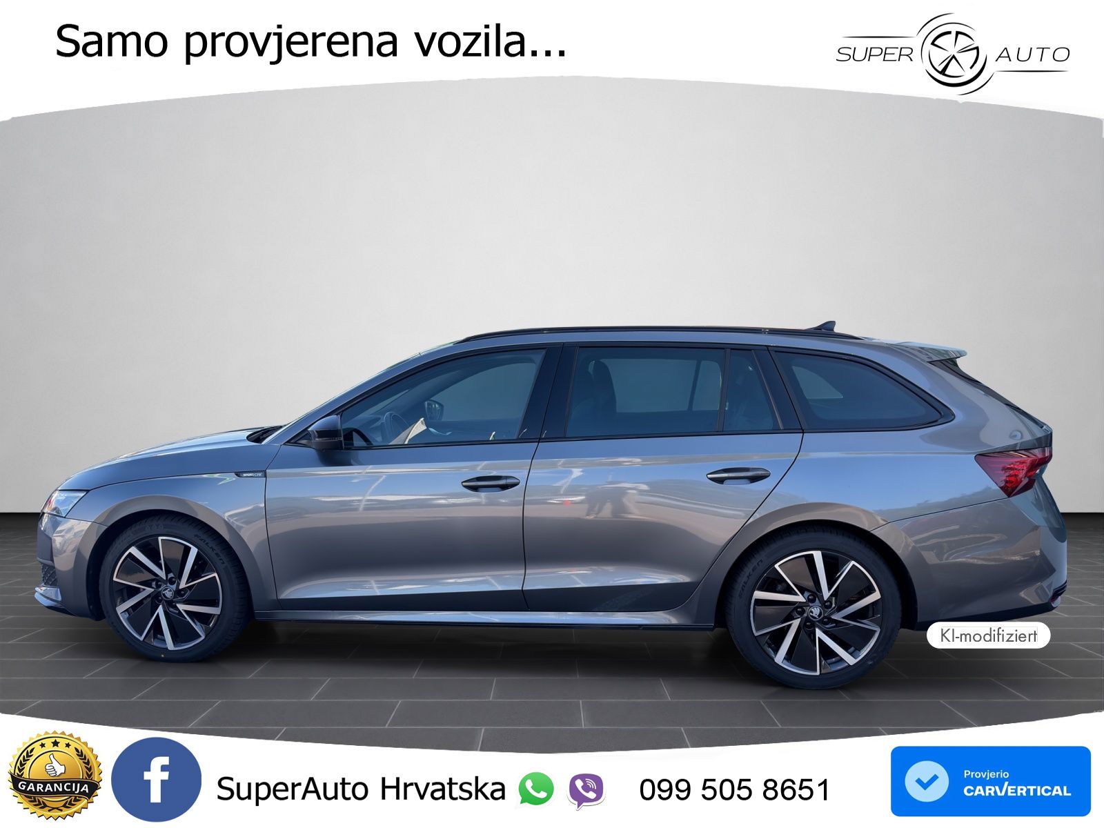 Škoda Octavia Combi 2.0 TDI (150 KS) DSG SportLine LED+GR SJED+ACC
