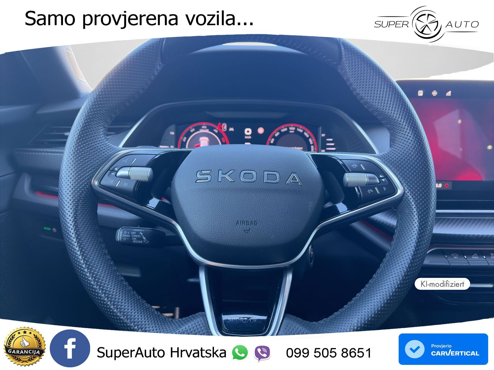 Škoda Octavia Combi 2.0 TDI (150 KS) DSG SportLine LED+GR SJED+ACC
