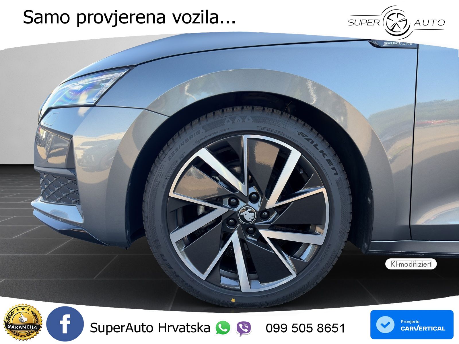 Škoda Octavia Combi 2.0 TDI (150 KS) DSG SportLine LED+GR SJED+ACC