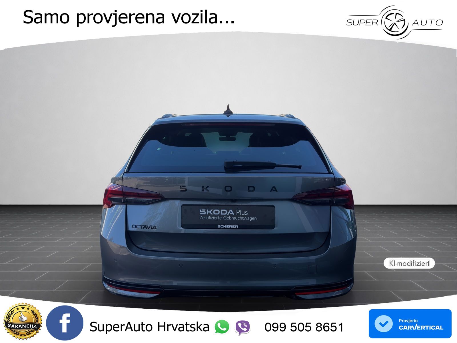 Škoda Octavia Combi 2.0 TDI (150 KS) DSG SportLine LED+GR SJED+ACC