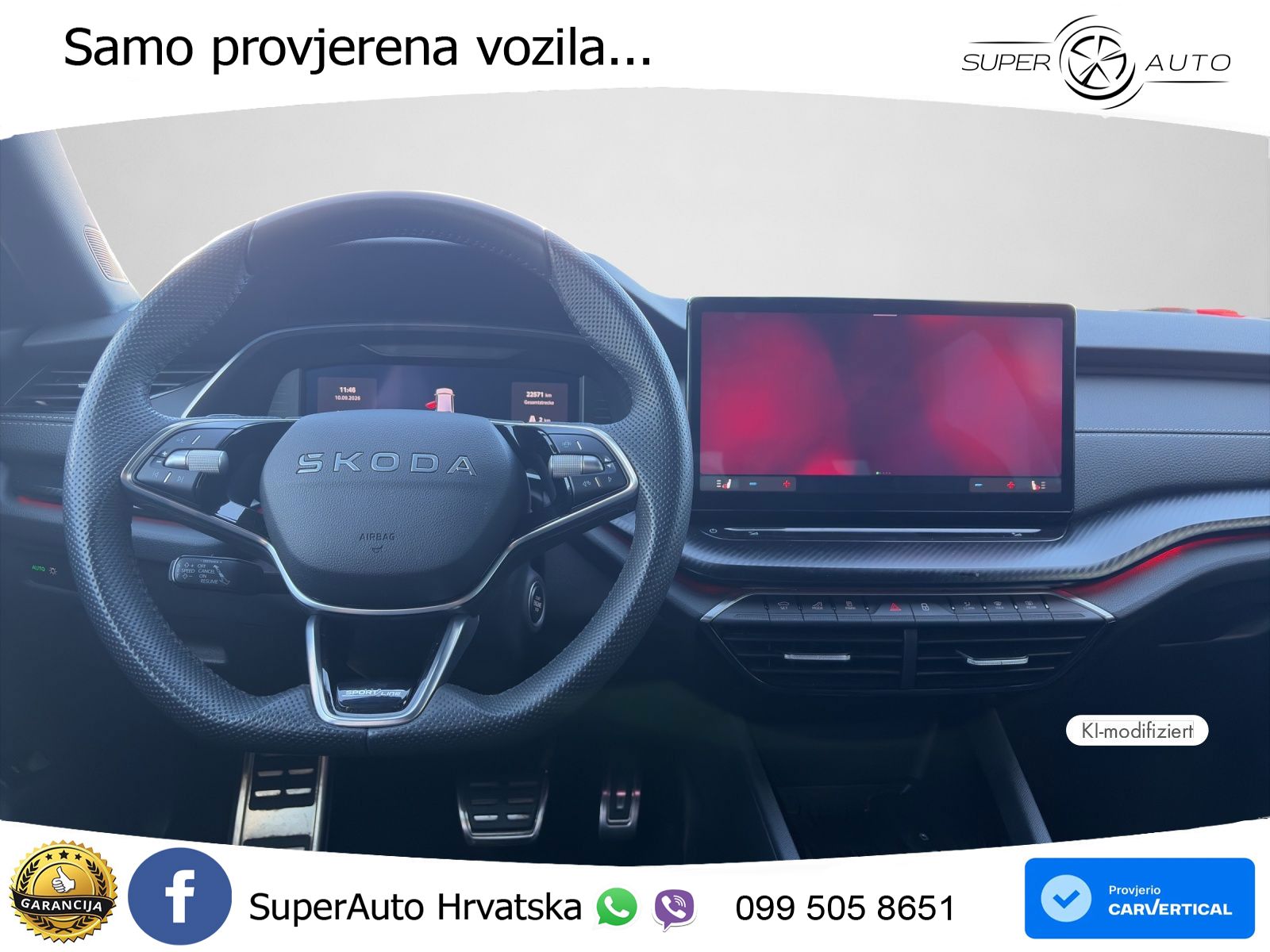 Škoda Octavia Combi 2.0 TDI (150 KS) DSG SportLine LED+GR SJED+ACC