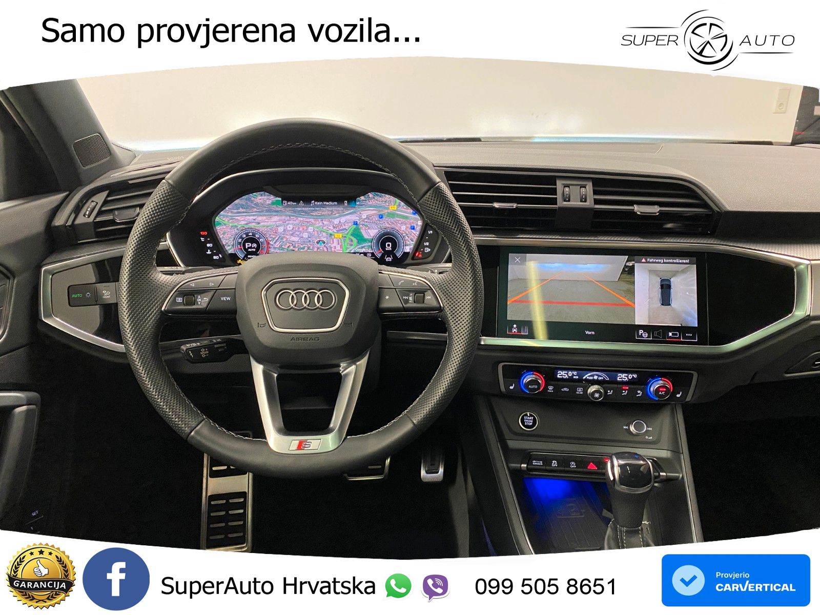 Audi Q3 40 TFSI (190 KS) quattro S tronic LED+GR SJED+ACC