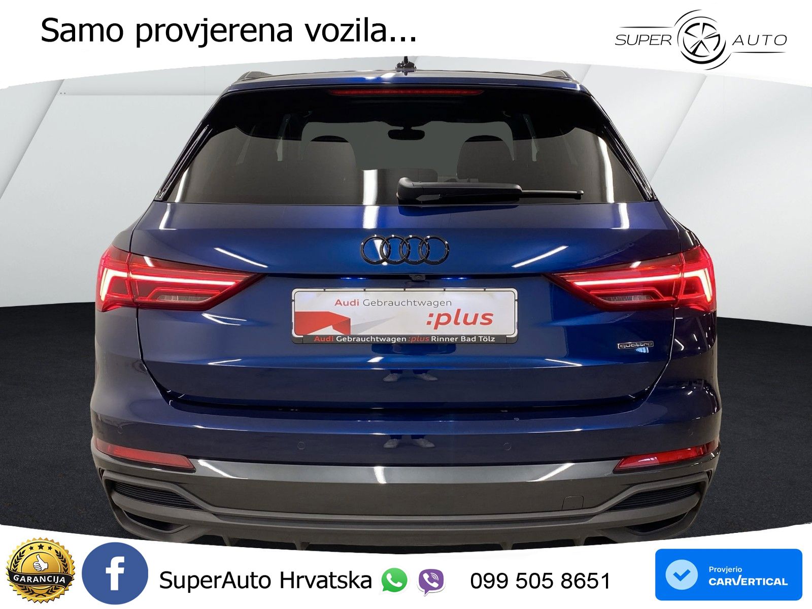 Audi Q3 40 TFSI (190 KS) quattro S tronic LED+GR SJED+ACC