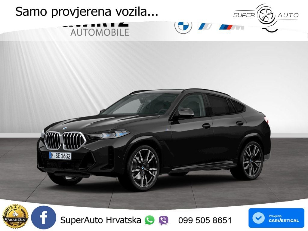 BMW X6 30d (298 KS) xDrive Steptronic M Sport LED+GR SJED+ACC