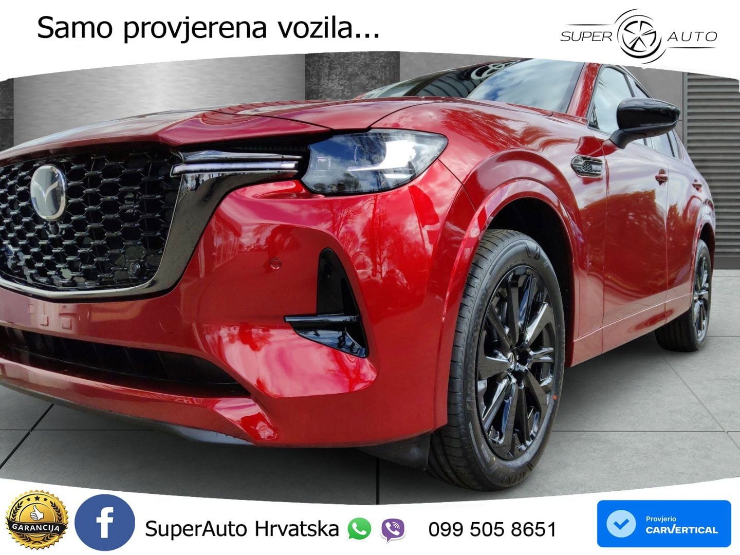 Mazda CX-60 3.3 e-Skyactiv D (254 KS) AWD Automatic MATRIX+GR SJED+KAM