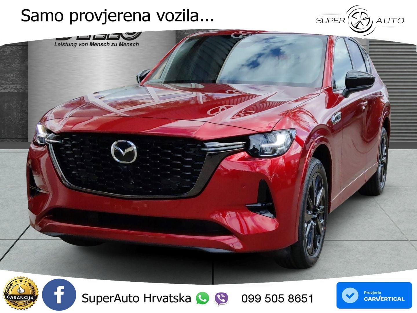 Mazda CX-60 3.3 e-Skyactiv D (254 KS) AWD Automatic MATRIX+GR SJED+KAM