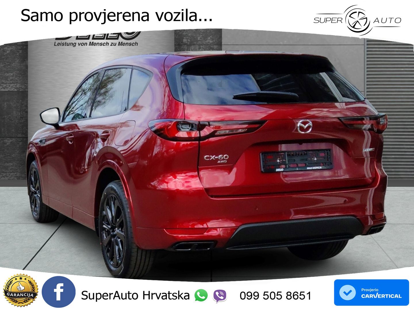Mazda CX-60 3.3 e-Skyactiv D (254 KS) AWD Automatic MATRIX+GR SJED+KAM