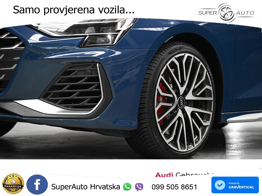 Audi S3 Limuzina 2.0 TFSI (333 KS) quattro S tronic MATRIX+GR SJED+KAM