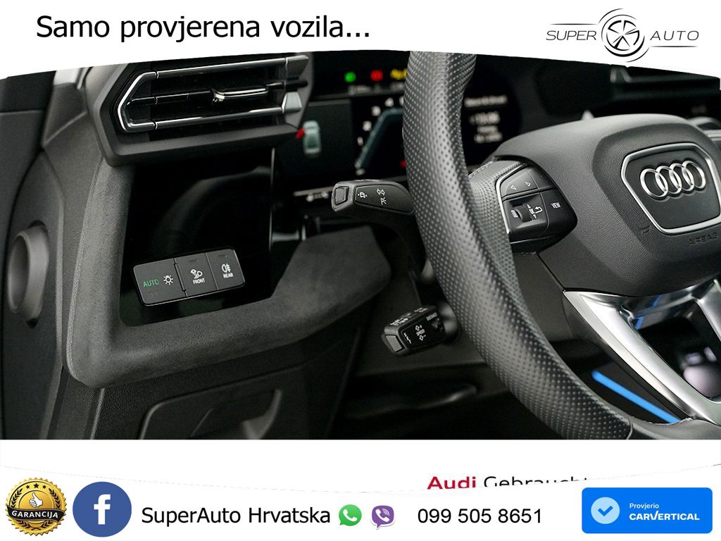 Audi S3 Limuzina 2.0 TFSI (333 KS) quattro S tronic MATRIX+GR SJED+KAM