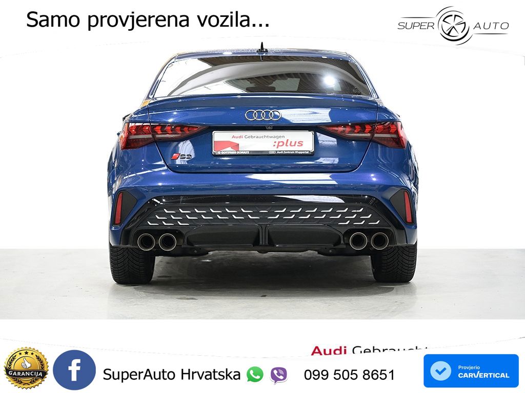 Audi S3 Limuzina 2.0 TFSI (333 KS) quattro S tronic MATRIX+GR SJED+KAM