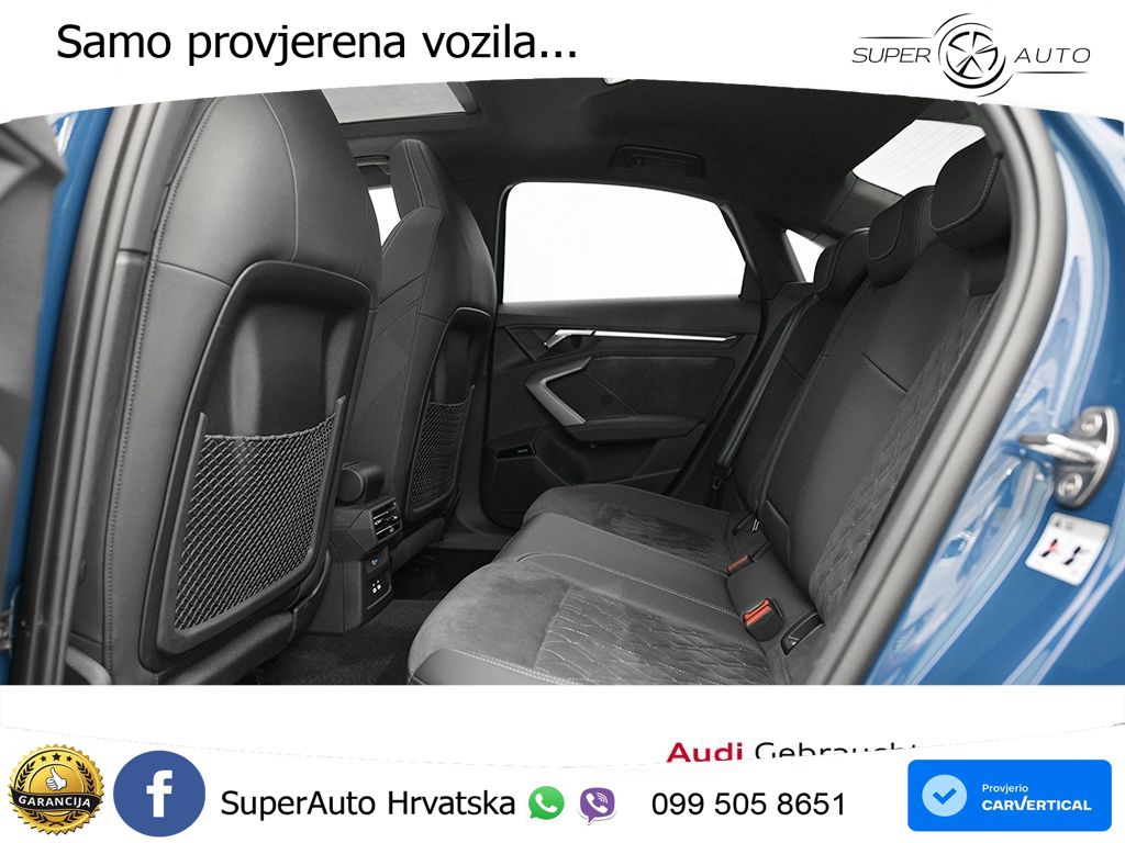 Audi S3 Limuzina 2.0 TFSI (333 KS) quattro S tronic MATRIX+GR SJED+KAM