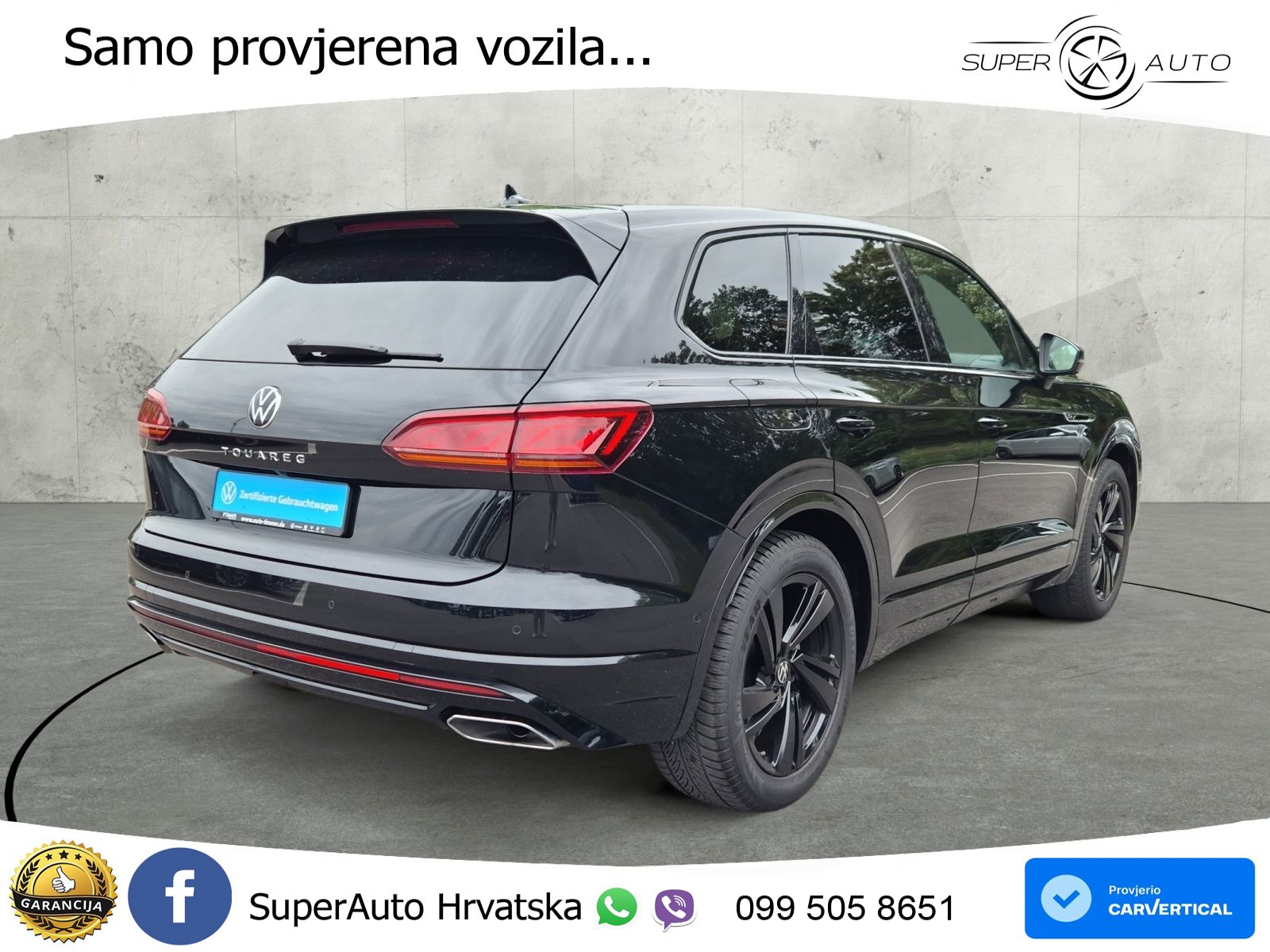 Volkswagen Touareg 3.0 V6 TDI (286 KS) 4MOTION Tiptronic R-Line ZRAČNI+ACC+GR SJED+KAM