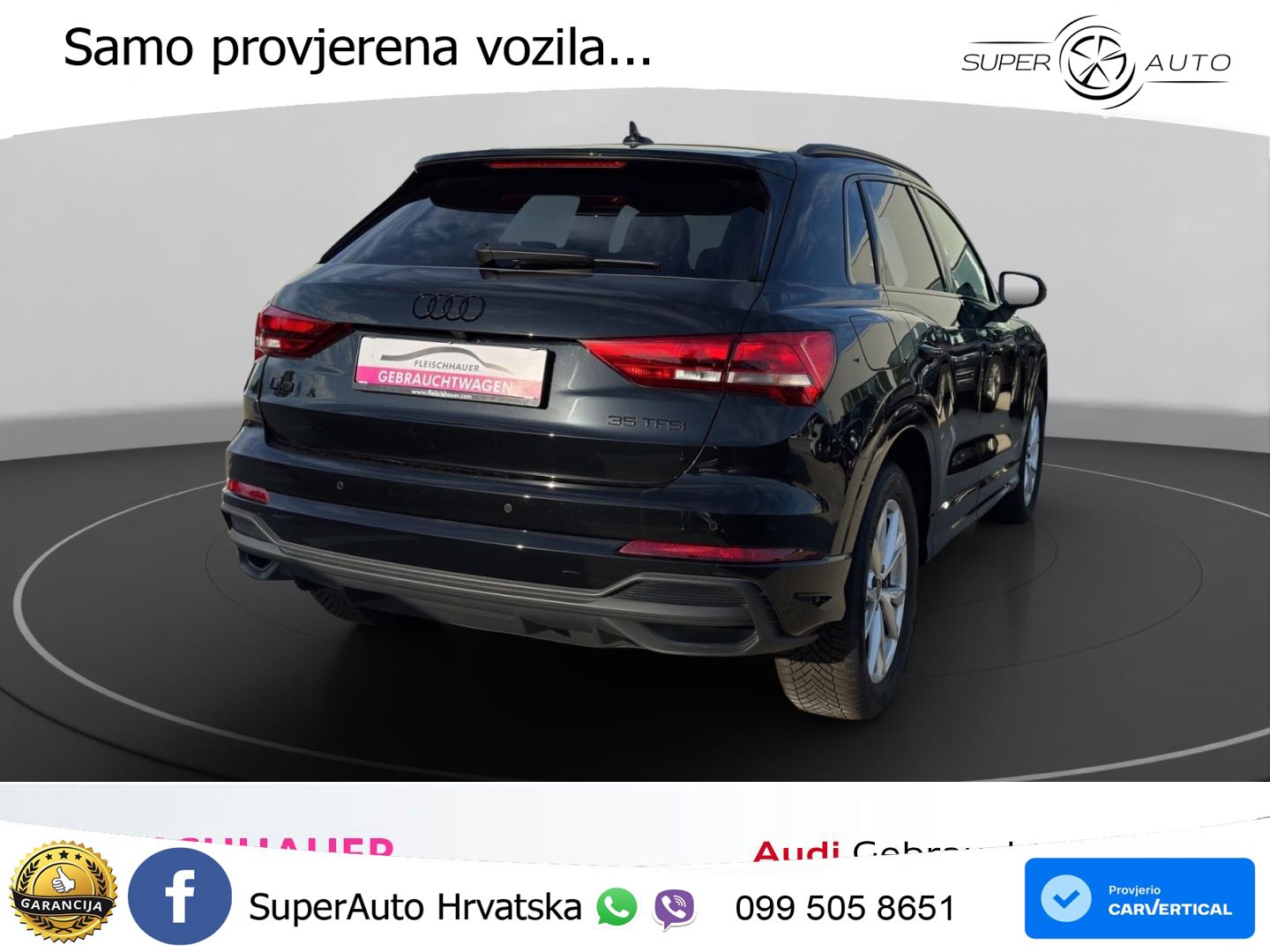 Audi Q3 35 TFSI (150 KS) S tronic S line LED+GR SJED+ACC