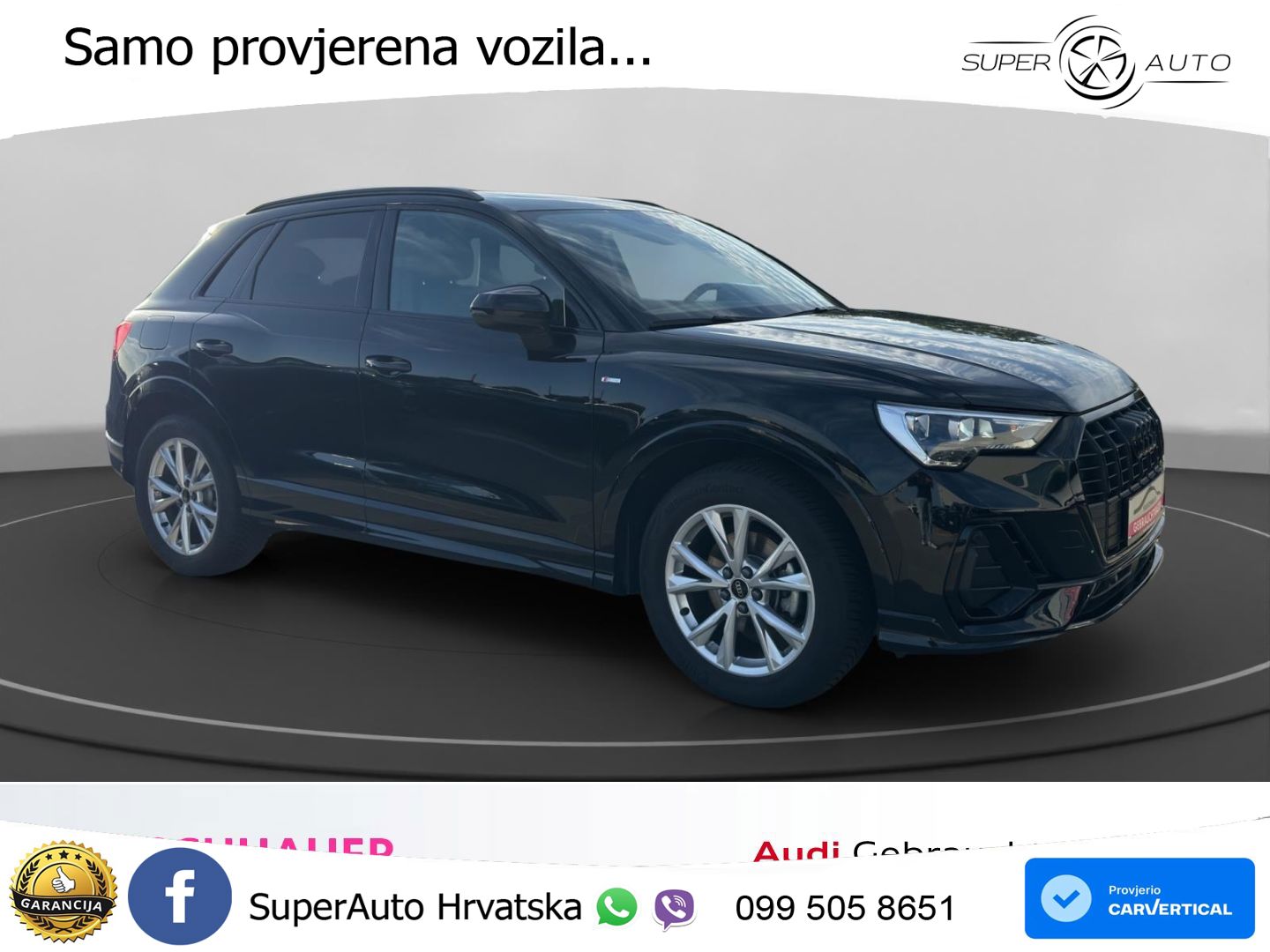 Audi Q3 35 TFSI (150 KS) S tronic S line LED+GR SJED+ACC