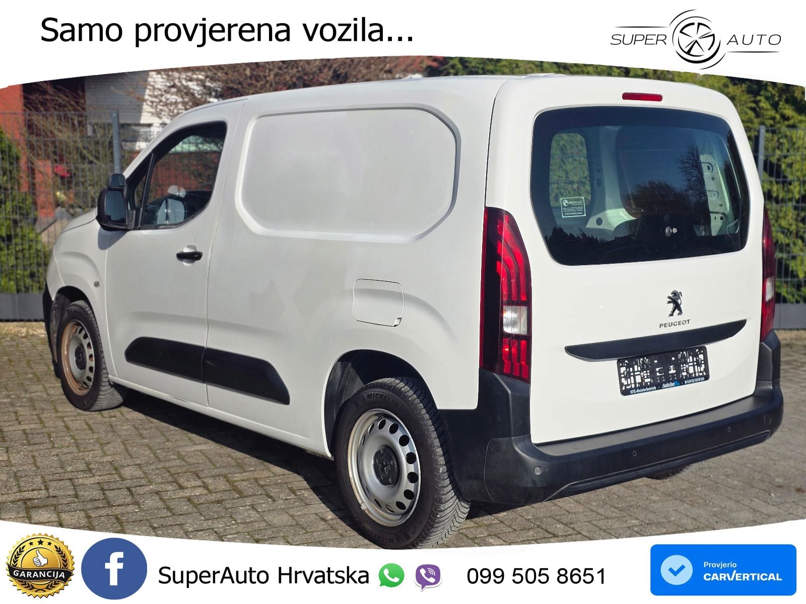 Peugeot Partner Premium L1*AUTOMATIK|Z-RIEMEN+KETTE NEU* 131 KS