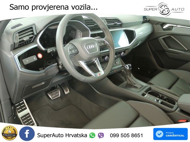 Audi Q3 Sportback 45 TFSIe (245 KS) S tronic S line LED+GR SJED+ACC