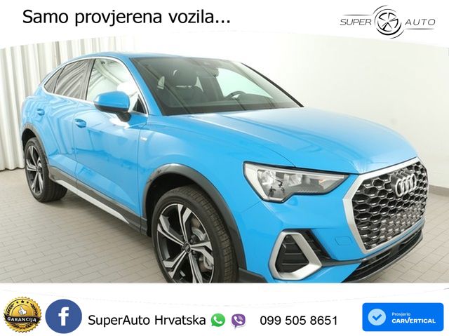 Audi Q3 Sportback 45 TFSIe (245 KS) S tronic S line LED+GR SJED+ACC