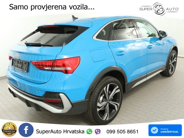 Audi Q3 Sportback 45 TFSIe (245 KS) S tronic S line LED+GR SJED+ACC