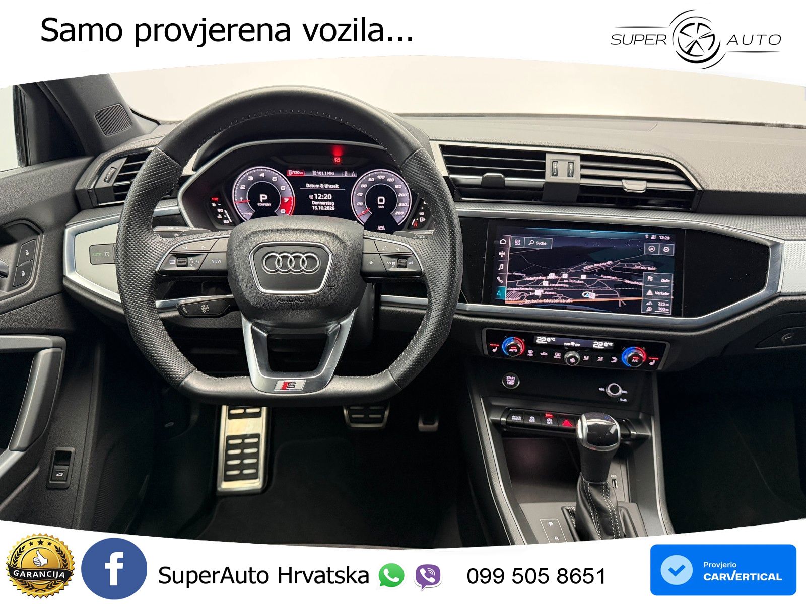 Audi Q3 45 TFSI (230 KS) quattro S tronic S line LED+GR SJED+ACC