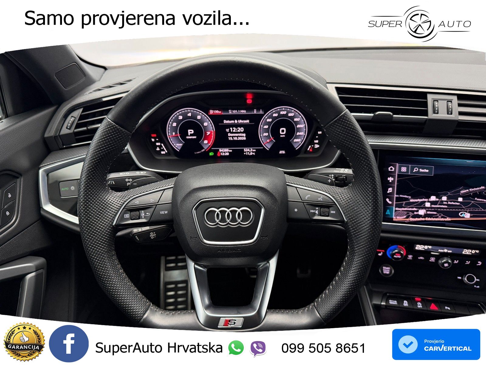 Audi Q3 45 TFSI (230 KS) quattro S tronic S line LED+GR SJED+ACC