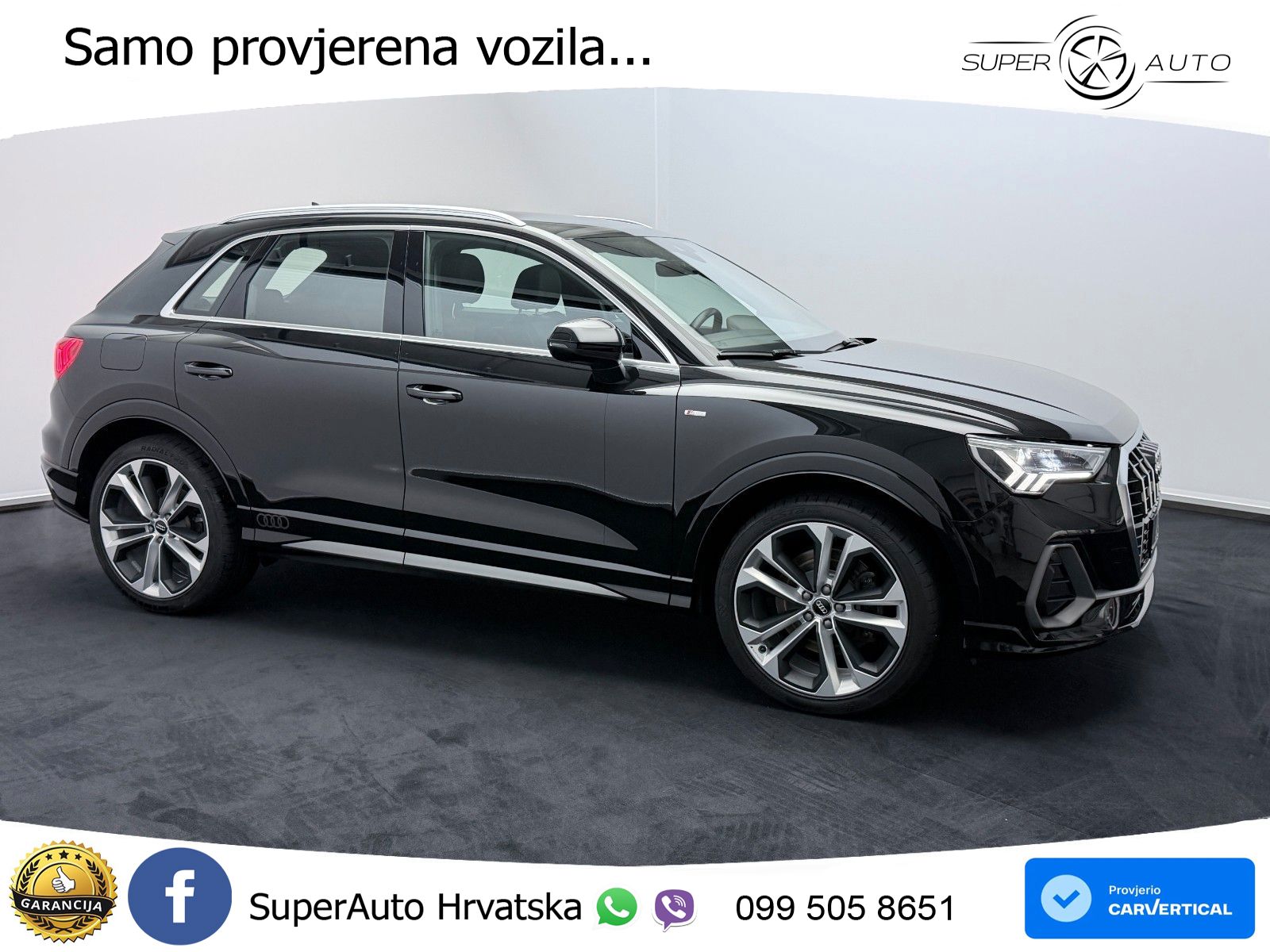 Audi Q3 45 TFSI (230 KS) quattro S tronic S line LED+GR SJED+ACC