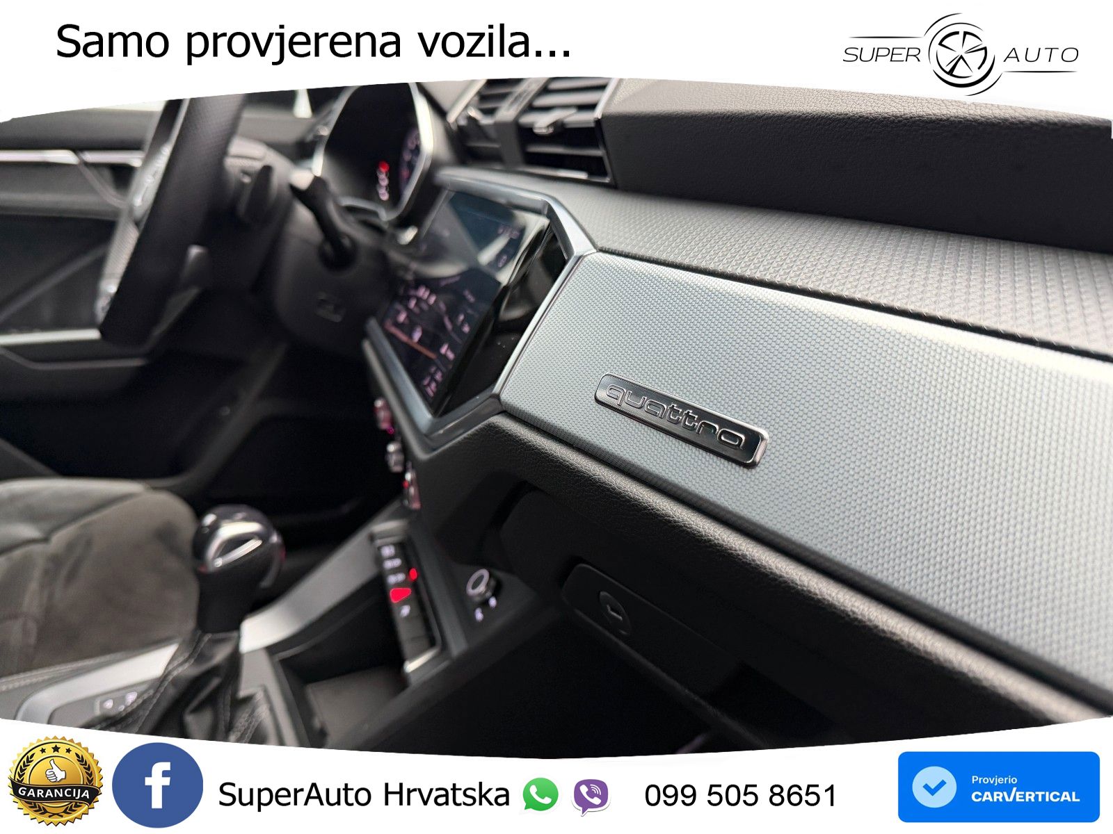 Audi Q3 45 TFSI (230 KS) quattro S tronic S line LED+GR SJED+ACC