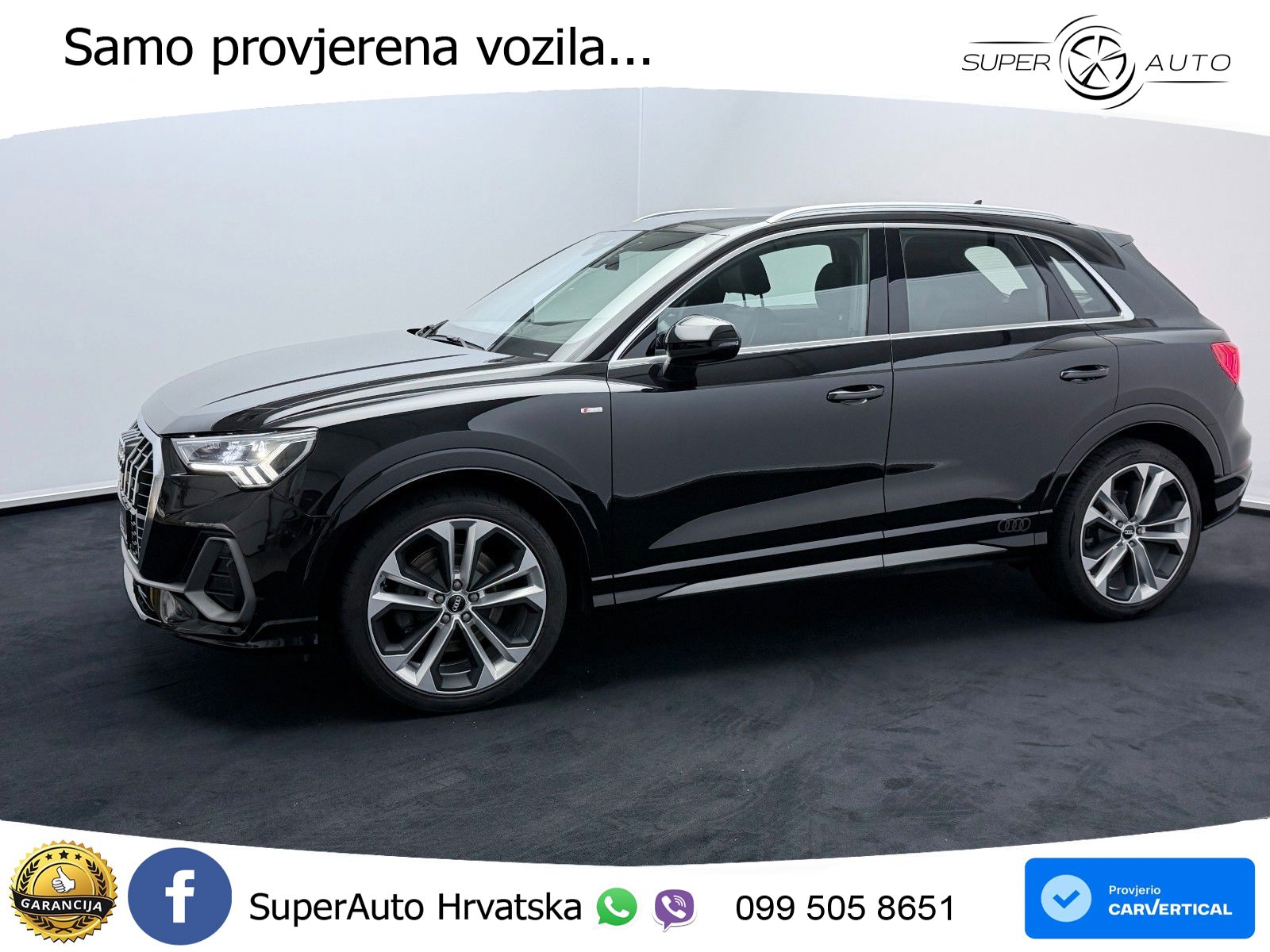 Audi Q3 45 TFSI (230 KS) quattro S tronic S line LED+GR SJED+ACC