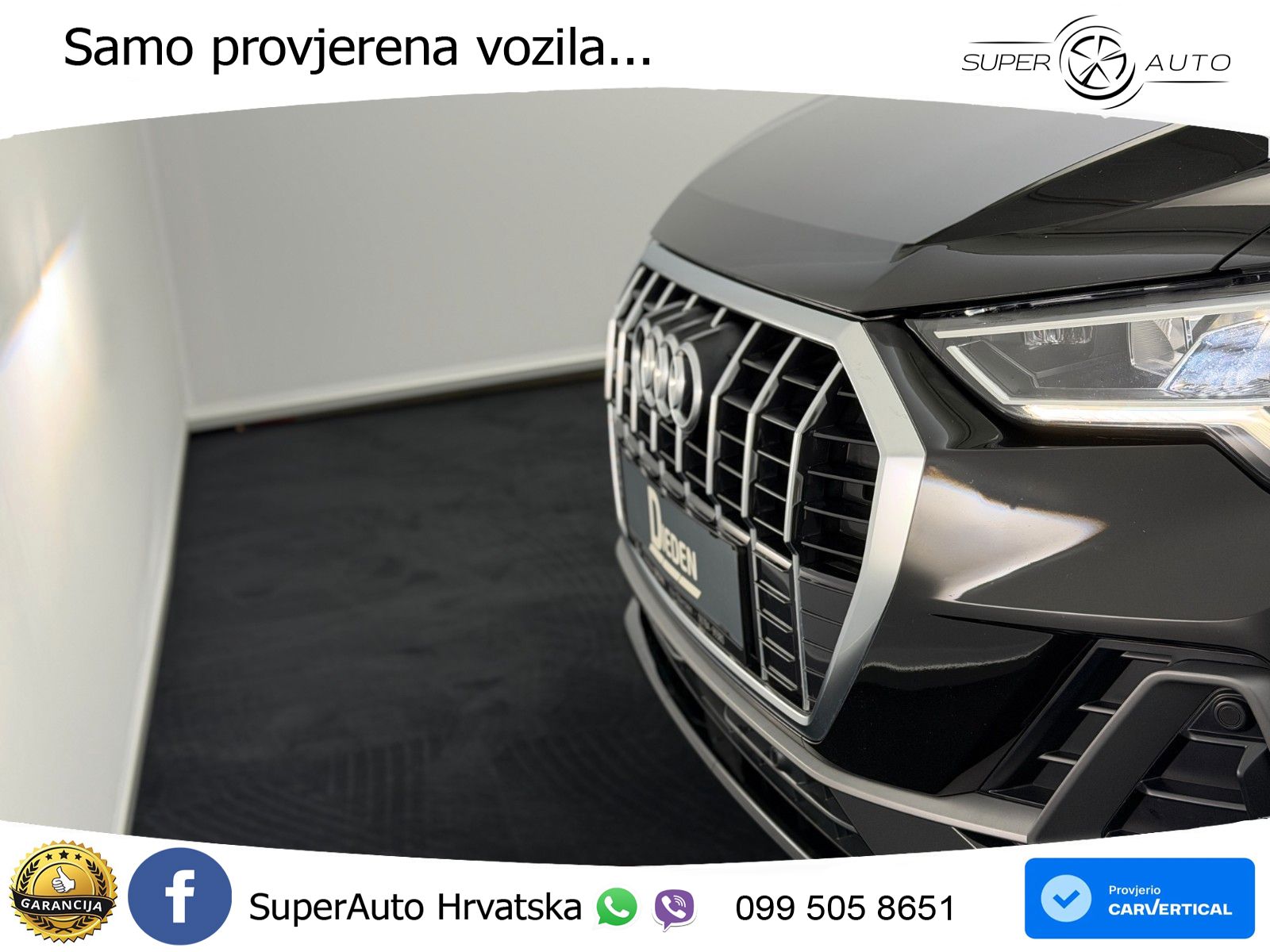 Audi Q3 45 TFSI (230 KS) quattro S tronic S line LED+GR SJED+ACC