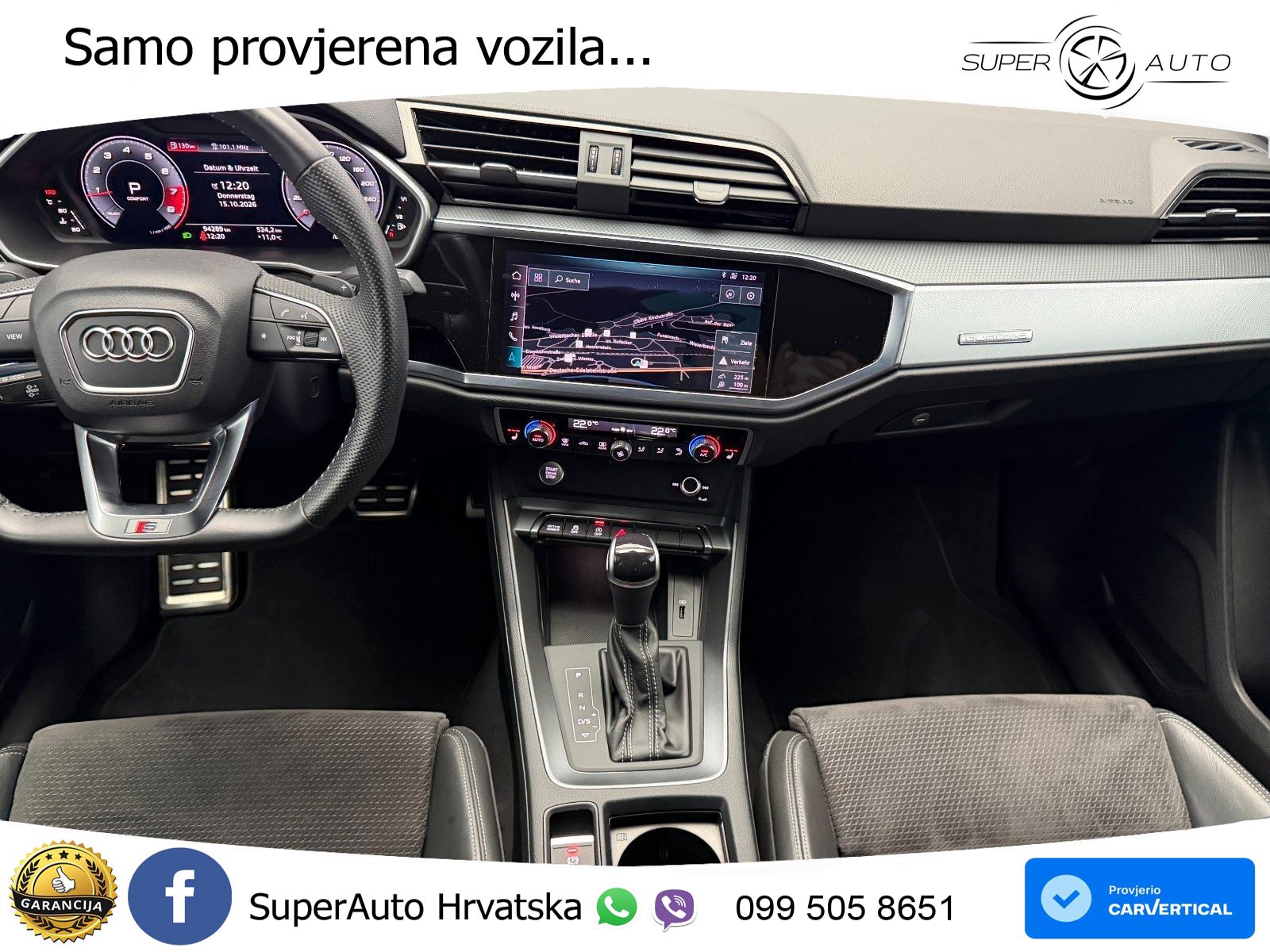 Audi Q3 45 TFSI (230 KS) quattro S tronic S line LED+GR SJED+ACC
