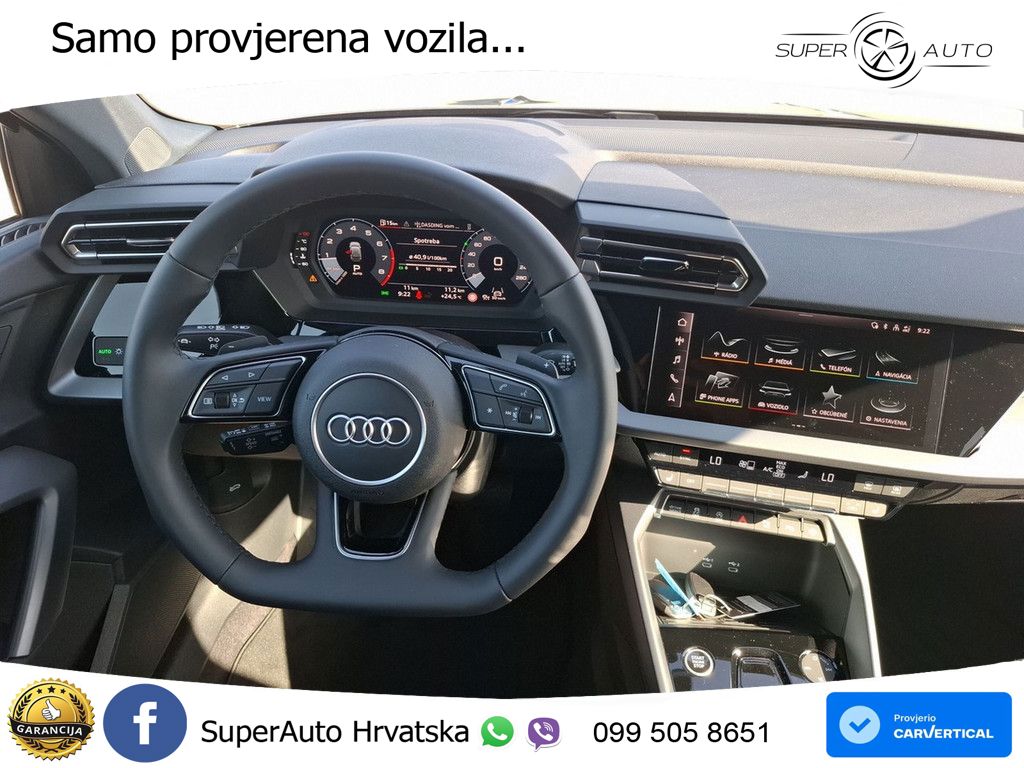 Audi A3 35 TFSI (150 KS) S tronic S line LED+GR SJED+ACC
