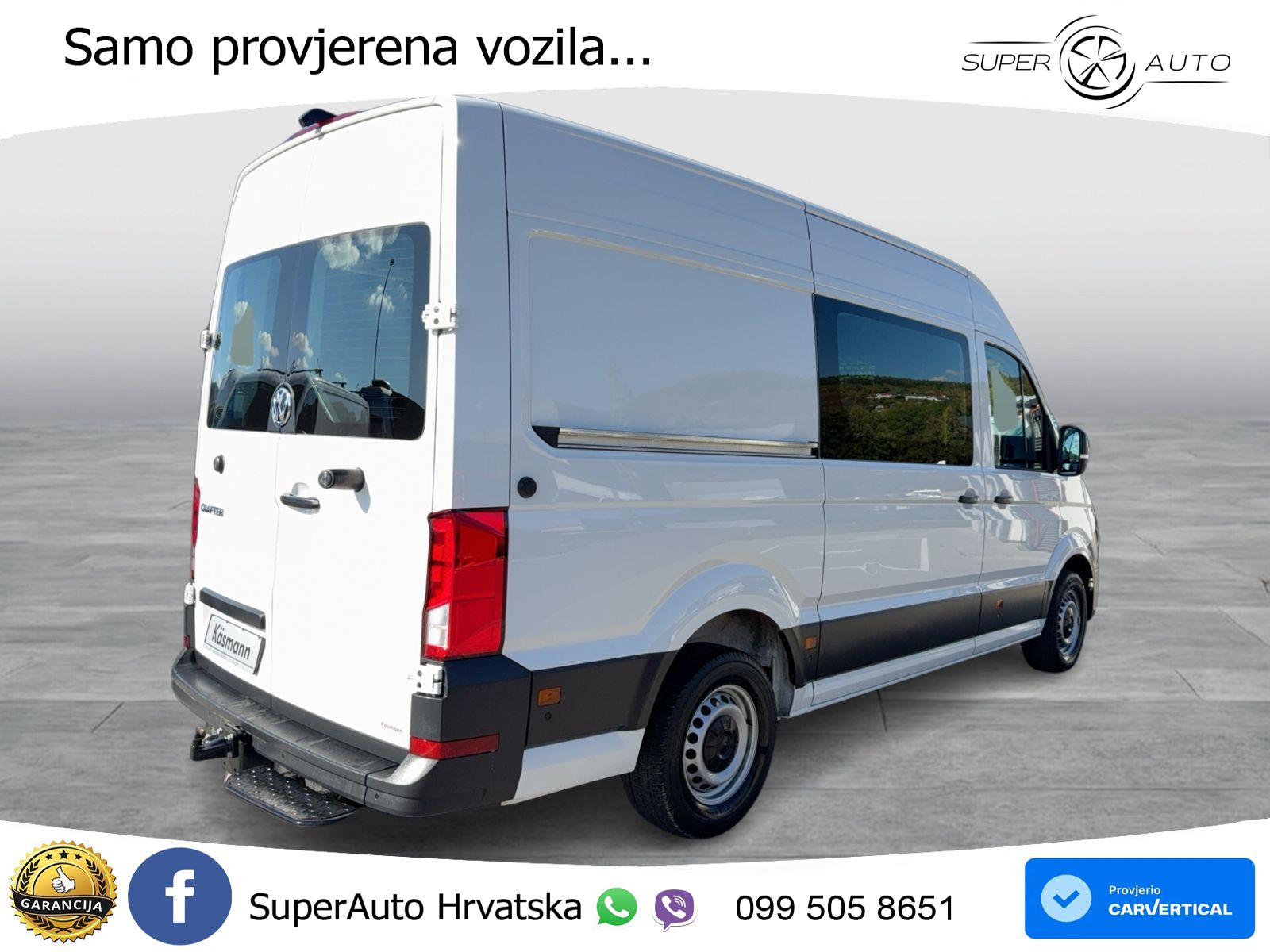 Volkswagen Crafter Kasten Hochdach L3H3 2.0TDI AHK KAM ACC 177 KS